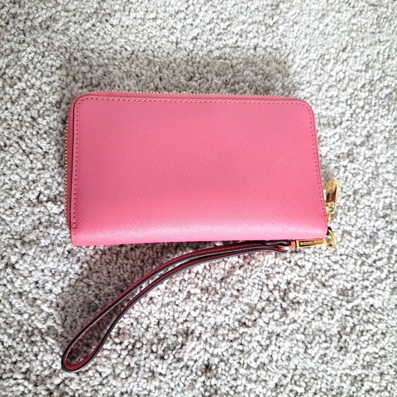 Michael Kors wristlet wallet, like new, pink - Picture 2 of 9